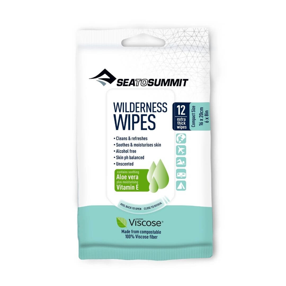 Vaskeservietter   Sea To Summit Wilderness Wipes