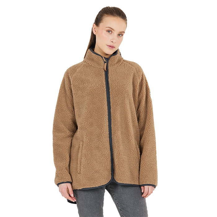 Whistler Tekapo W Teddy Fleece Jakke - Tiger Eye