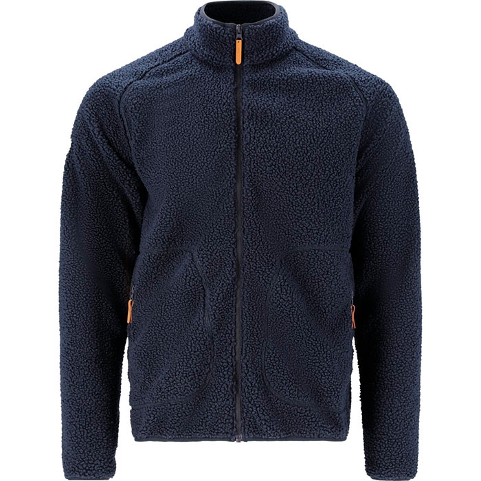 Whistler Pioneer Teddy Fleece Jacket Herre   Mænd Navy Blazer Xl   Fleecejakker