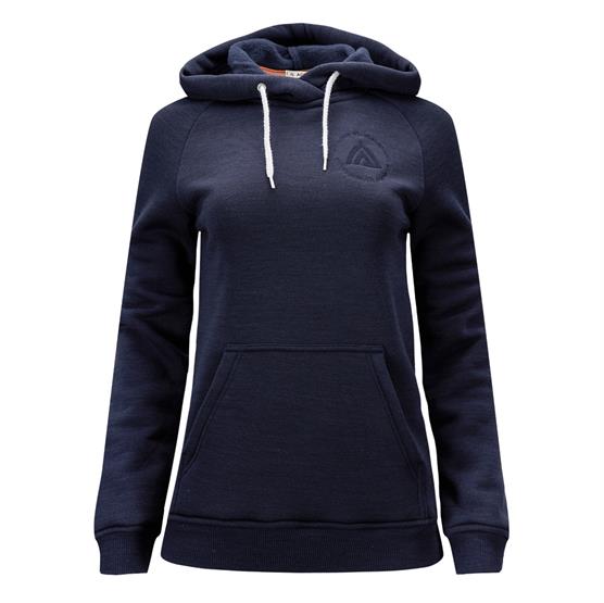 Aclima FleeceWool V2 Hættetrøje til Dame - Navy Blazer