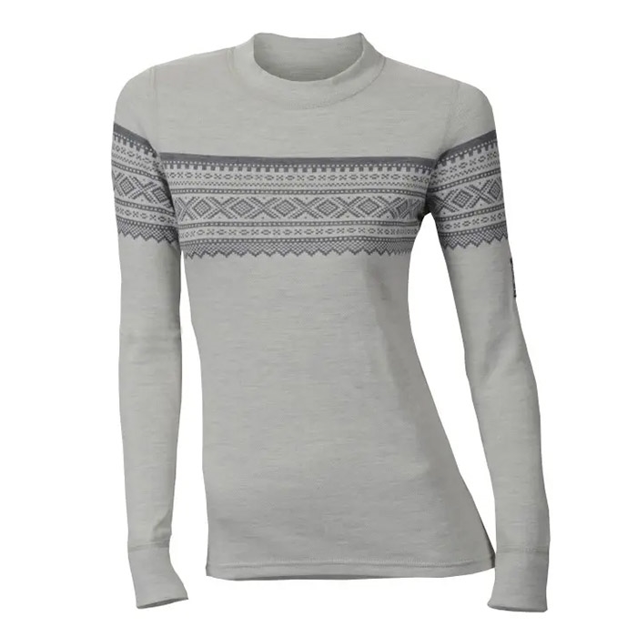Aclima Designwool Marius Crew Neck Sweater – Gråfjell