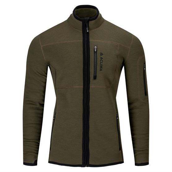 Aclima Fleecewool V  Jacket Mens  Tarmac