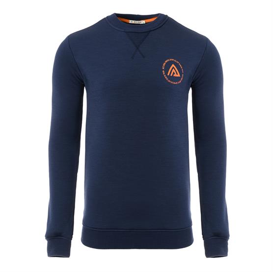 Aclima Fleecewool V2 Crewneck til mænd - Navy Blazer