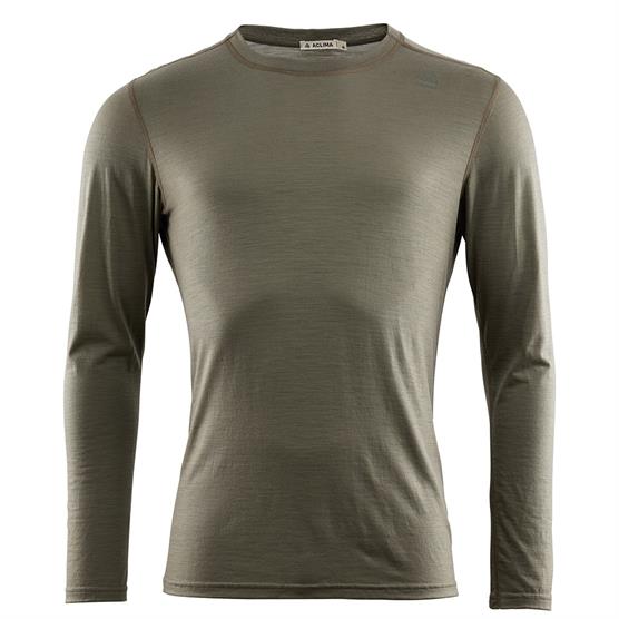 Aclima Lightwool Undershirt L S Mens  Ranger Green