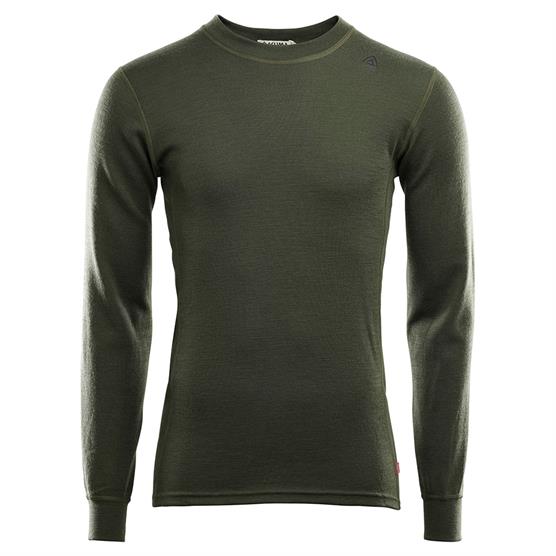 Aclima Warmwool Crewneck Mens  Olive Night