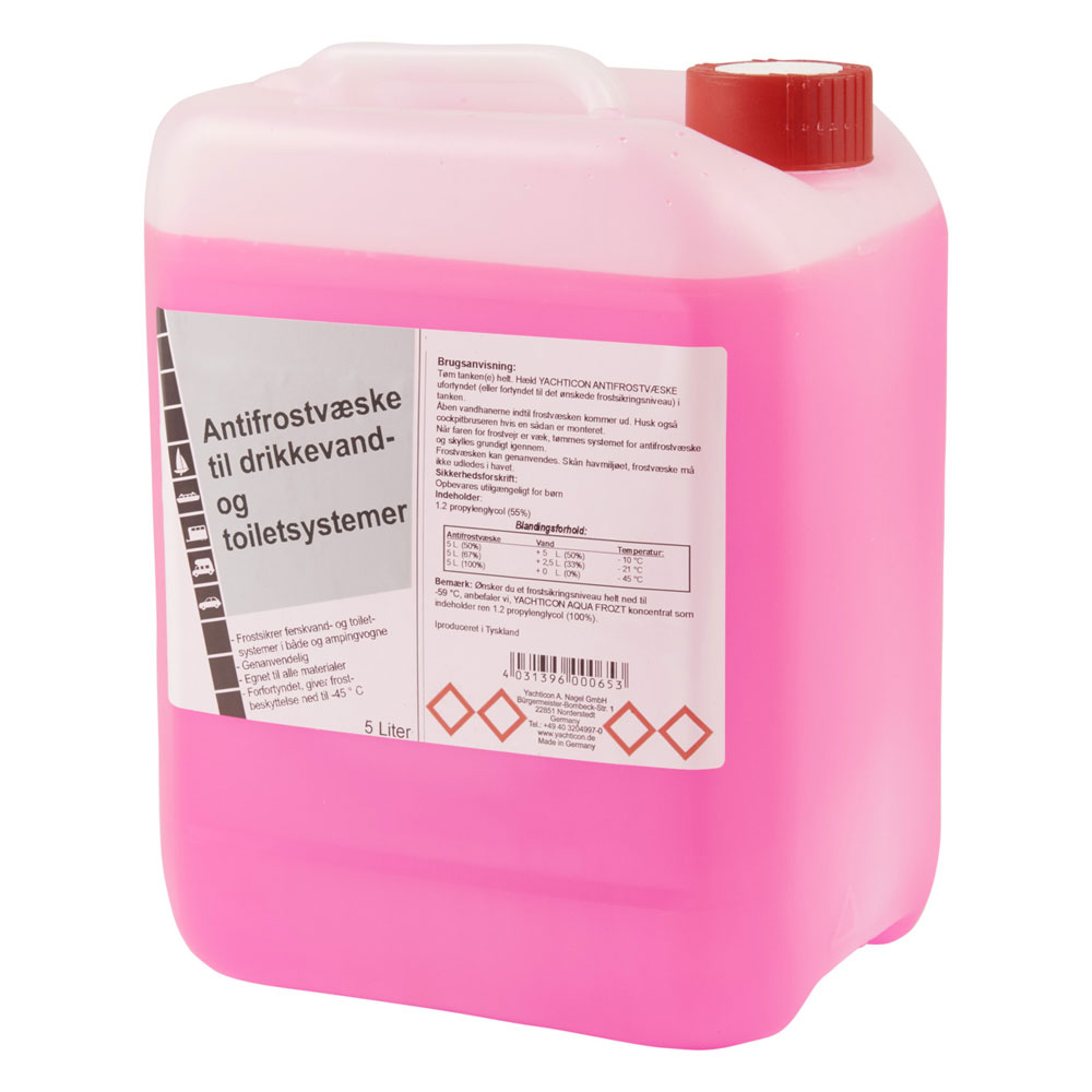 Yachticon Antifrostvæske 5 Liter - Beskyt dit vandanlæg