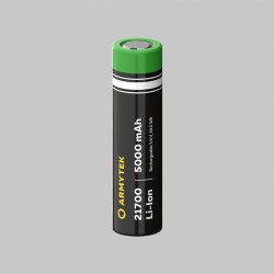Armytek 21700 5000mAh Genopladeligt Batteri til Udeliv