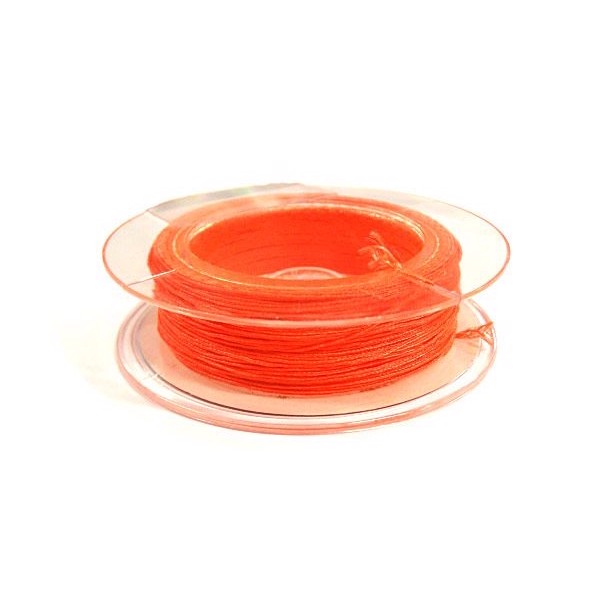Flettet Bagline til Fluefiskeri – Orange 30 Lbs, 45m