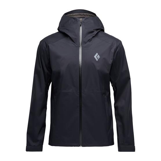 Black Diamond Mens Fineline Stretch Shell  Black