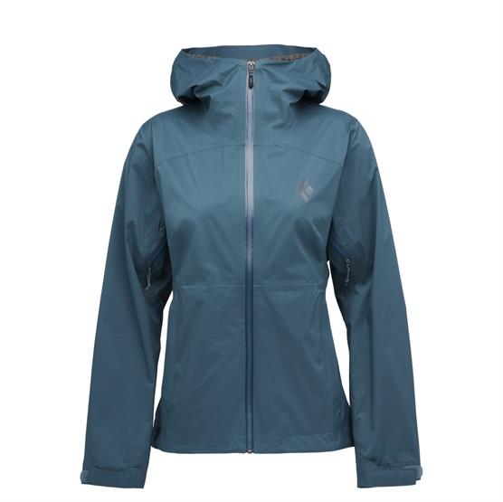 Black Diamond Womens Fineline Stretch Shell  Midnight Blue