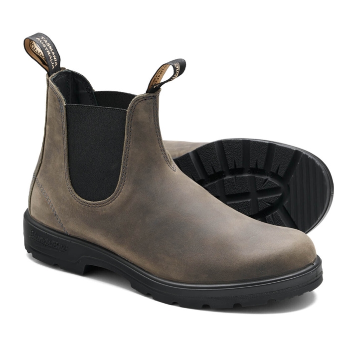 Blundstone Classic Chelsea   Herre   Mænd  Clay    Uk     Læderstøvler Uden Snørebånd