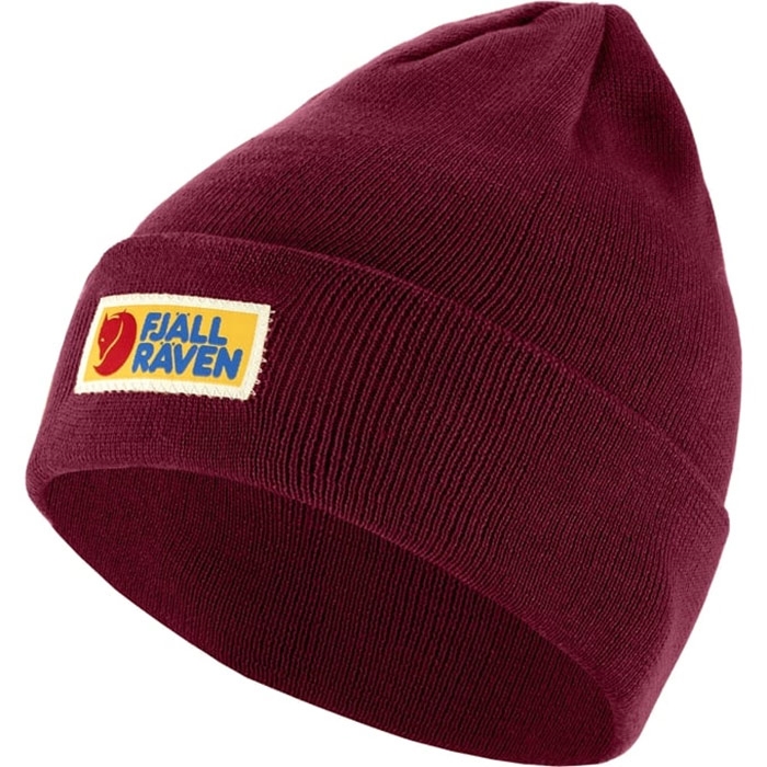 Fjällräven Vardag Classic Beanie - Bordeaux Rød Tilbud!