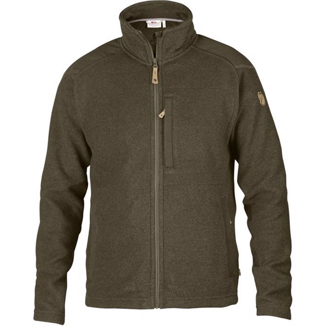 Fj? Llr? Ven Buck Fleece Jakke Dark Olive Xl   Fleecejakker