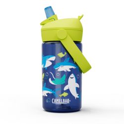 Camelbak Thrive Flip Straw Kids  Oz   Sharks And Rays   Str   L     Oz   Drikkeflaske