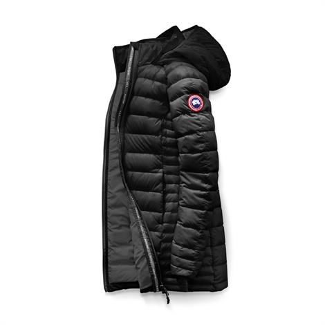 Canada Goose Dame Brookvale Hættet Parka i Sort/Grå