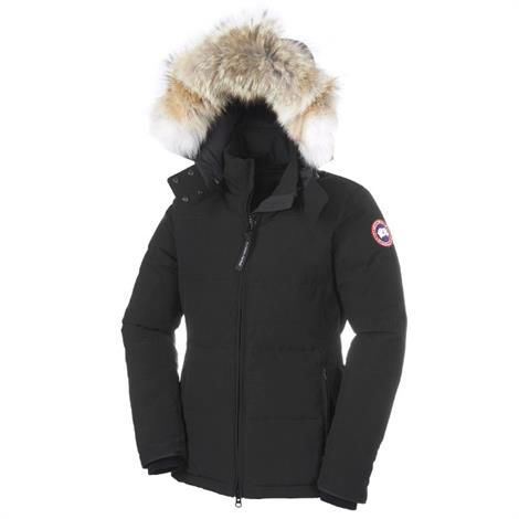 Canada Goose Chelsea Parka til damer - Sort vinterjakke