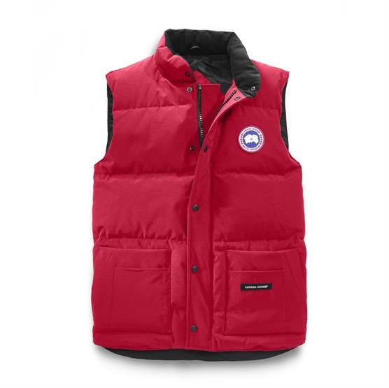 Canada Goose Mens Freestyle Crew Vest  Red