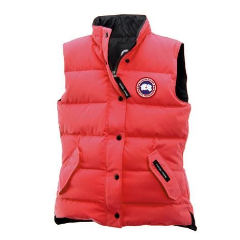 Canada Goose Freestyle Vest til kvinder - Rød tilbud