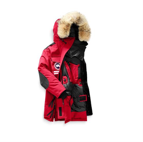 Canada Goose Snow Mantra Parka til kvinder - Rød tilbud