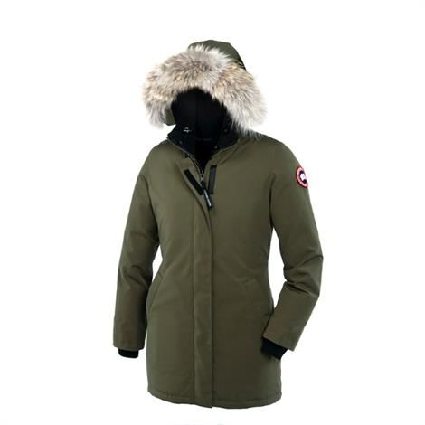Canada Goose Victoria Parka i Militærgrøn - Vinterjakke