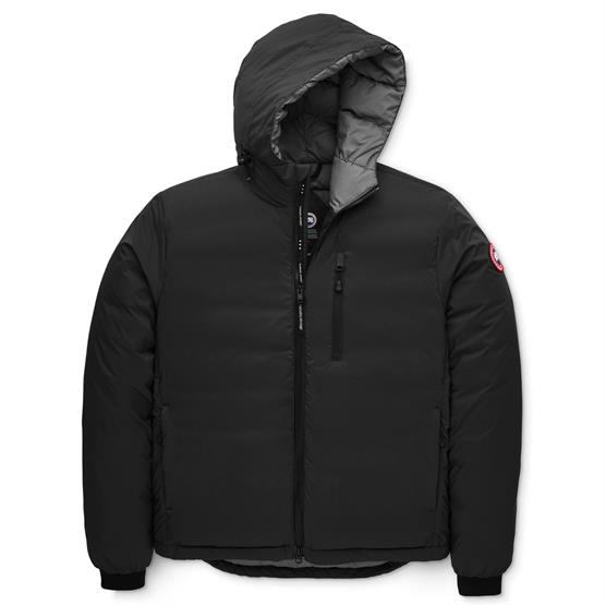 Canada Goose Lodge Hoody til mænd - Sort Dunjakke