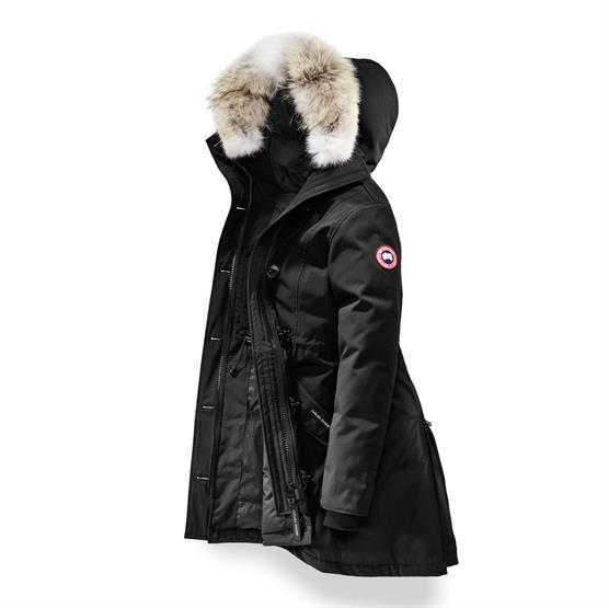Canada Goose Rossclair Parka til kvinder - Sort Vinterjakke