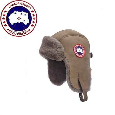 Canada Goose Suede Shearling Pilothat i Brun