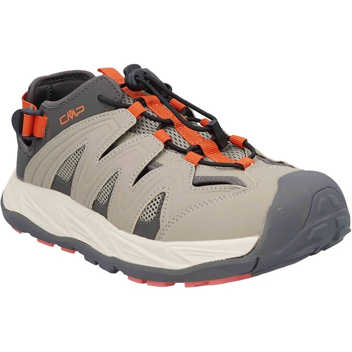 Cmp Trekkor Hiking Sandal  Grey Corda Orange    Sandaler