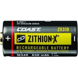 Coast Zithion X Zx310 Genopladeligt Batteri til XP R/XPH R