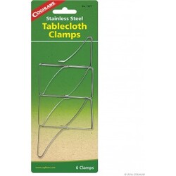 Coghlans S S  Tablecloth Clamps   Køkkenredskaber