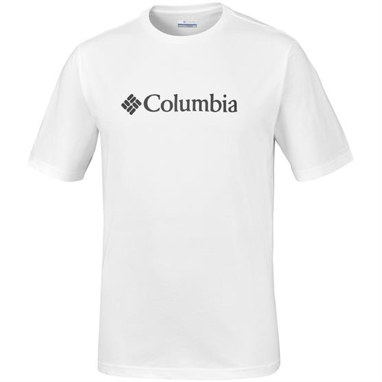 Columbia CSC Basic Logo T-Shirt til mænd - Hvid