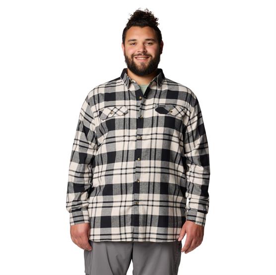 Columbia Flare Gun Stretch Flannel Mens  Black River Crossing