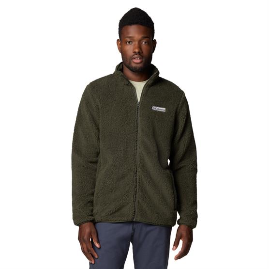 Columbia Rugged Ridge Iii Sherpa Full Zip Mens  Greenscape