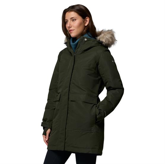 Columbia Little Si II Isoleret Parka til kvinder - Greenscape