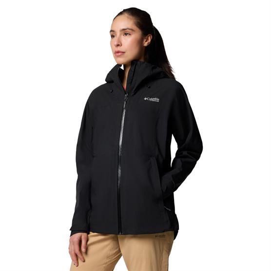 Columbia Northwest Explorer  L Shell Womens  Black