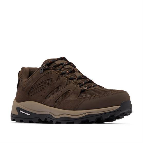 Columbia Redmond Iv Low Waterproof Mens  Cordovan   Tangy Orange