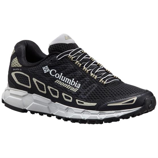 Columbia Bajada III Dame Trailrun Sko i Sort og Grøn