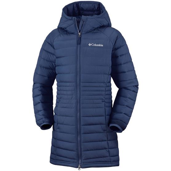 Columbia Powder Lite Mid Jakke til Piger - Nocturnal