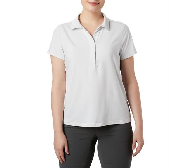 Columbia Firwood Camp Ii Polo Womens  White Small Stripe