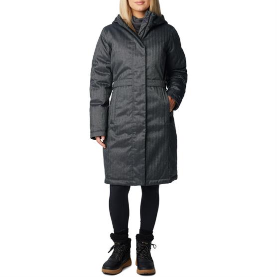 Columbia Juniper Ridge II Dunjakke til Kvinder - Black Herringbone
