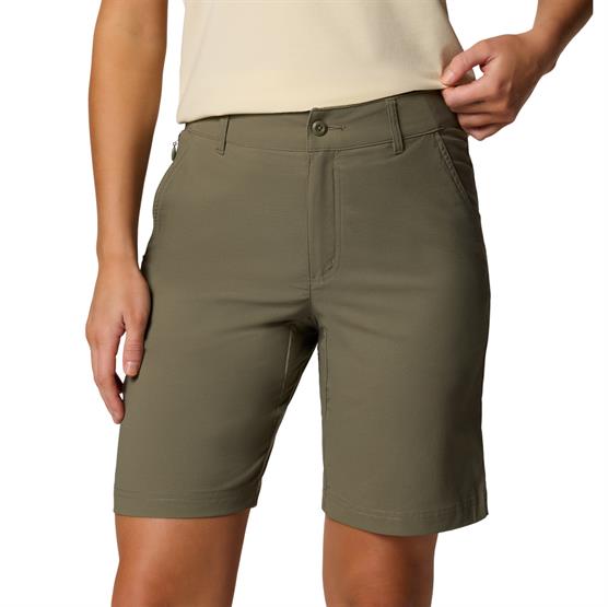 Columbia Leslie Falls Long Short Ii Womens  Stone Green