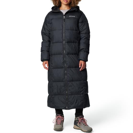Columbia Puffect Ii Long Jacket Womens  Black