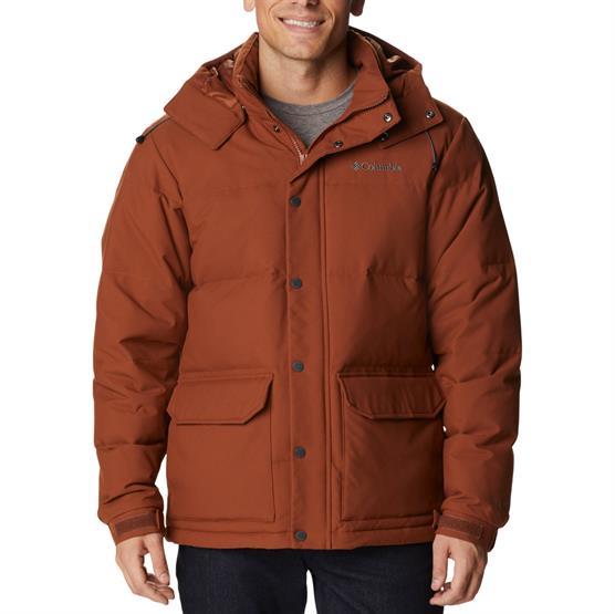 Columbia Rockfall Ii Down Jacket Mens  Dark Amber