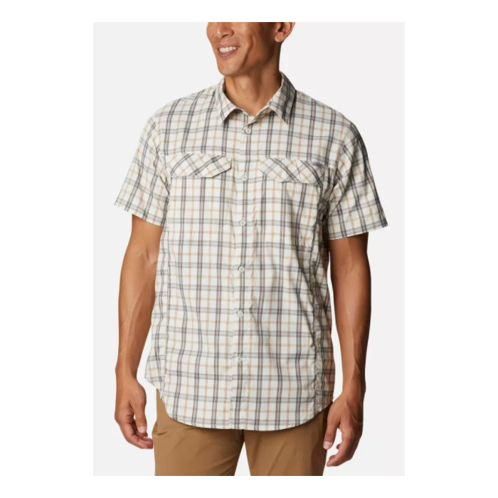Columbia Silver Ridge Lite Plaid?  Ss Skjorte Chalk Switchback Madras