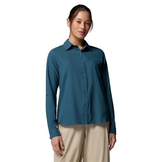 Columbia Silver Ridge Utility Ii Ls Shirt Womens  Everblue