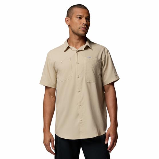 Columbia Silver Ridge Utility Ii Ss Mens  Ancient Fossil