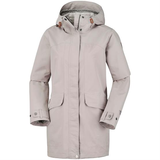 Columbia South Canyon Long Hooded Jacket Womens  Flint Grey