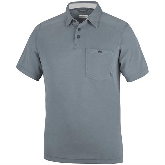 Columbia Sun Ridge II Polo til mænd - Grå Ash