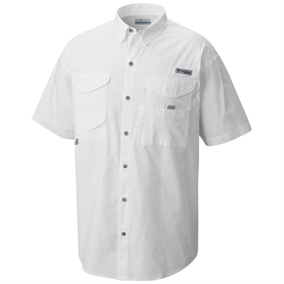 Columbia Bonehead S S Shirt Mens  White