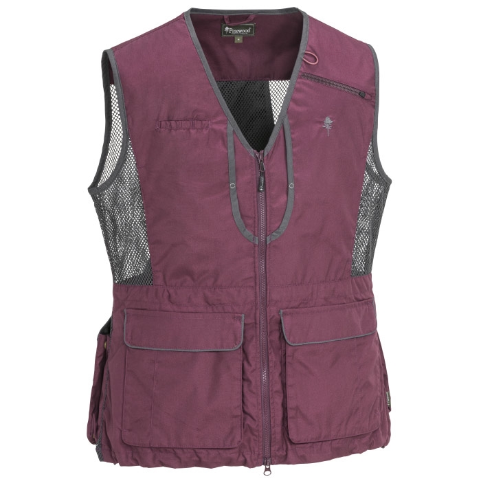 Pinebrun Dogsport Vest til Hundeejere - Plum & Antracit
